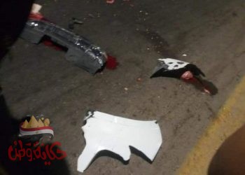 حادث مؤلم بطريق الموت