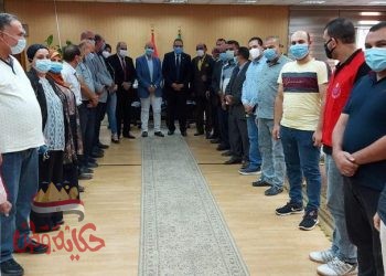 محافظ الشرقية يكرم وكيل وزارة الصحة ومشرفي المبادرة الرئاسية