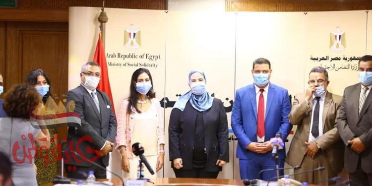 وزيرة التضامن تشهد توقيع بروتوكول تعاون بين وزارة التضامن الاجتماعي ومؤسسة ساويرس للتنمية الاجتماعية