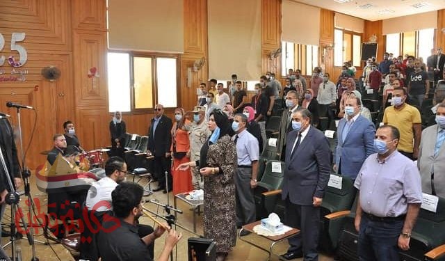 جامعة كفرالشيخ تحتفل بإنتصارات أكتوبر