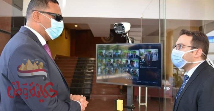 محافظ الدقهلية يتفقد عدد من اجهزة الكشف الحرارى تعمل بنظام الكاميرات