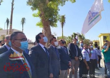 وزير التعليم العالي يصل جامعة عين شمس