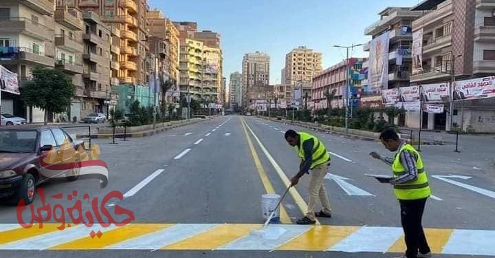 تخطيط وتجميل شوارع المحله الكبرى