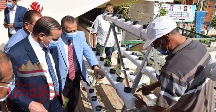 جامعة سوهاج تفتتح نموذج لزراعة الأسطح بتكلفة 5000 جنيه