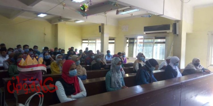جامعة الفيوم: حفل استقبال الطلاب الجدد بكلية التمريض