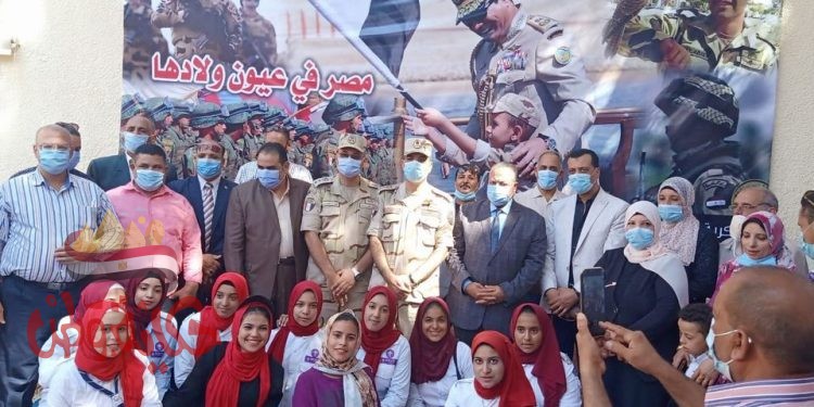 محافظ أسيوط وقائد المنطقة الجنوبية العسكرية يفتتحان مدرسة نزلة باخوم الابتدائية المشتركة بساحل سليم بعد التطوير
