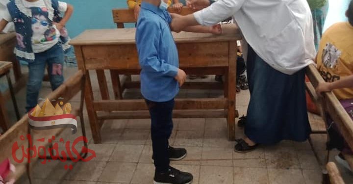 الشرقية : تطعيم أكثر من ٢٣٣ ألف طالب  ضد الإلتهاب السحائي