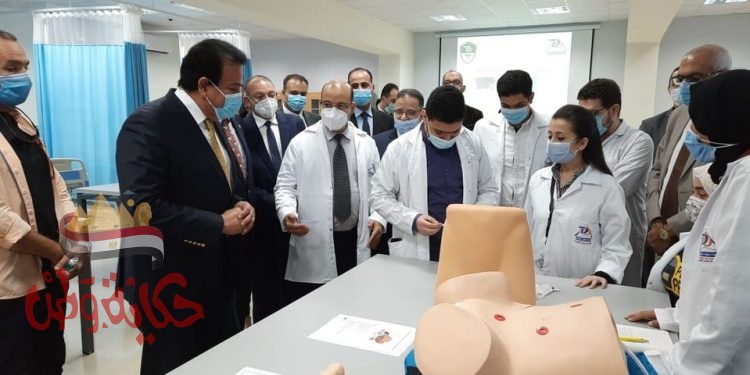 وزير التعليم العالي يفتتح عدة مشروعات بجامعة الدلتا للعلوم والتكنولوجيا