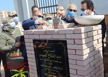وزير التعليم العالي يضع حجر الأساس لجامعة المنصورة الأهلية