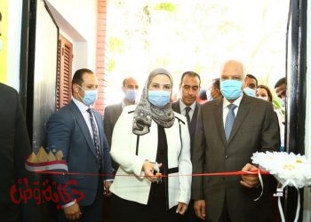 وزيرة التضامن الاجتماعي تفتتح أكبر مجمع لأطفال وكبار بلا مأوى