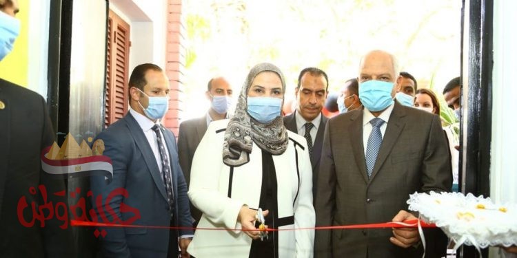 وزيرة التضامن الاجتماعي تفتتح أكبر مجمع لأطفال وكبار بلا مأوى