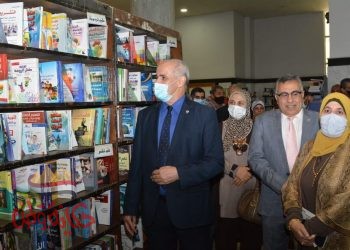 جامعة الفيوم تقيم المعرض الدولي الخامس للكتاب 