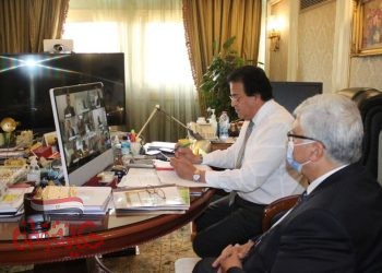 وزير التعليم العالى يلتقى عددًا من العلماء المصريين بالجامعات اليابانية عبر الفيديو كونفرانس