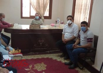 مدير تعليم سيدي سالم يستقبل وفداً من لجنة الطب الوقائي والترصد من الادارة الصحية