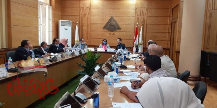 الاجتماع الدورى لمجلس صندوق البحوث العلمية بجامعة بنها