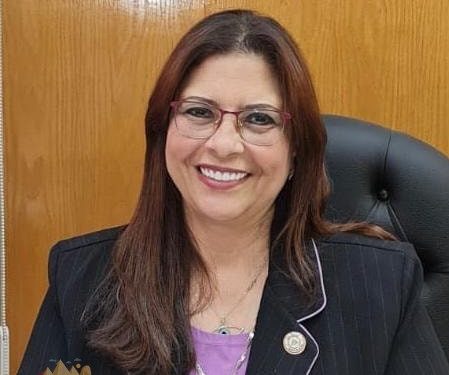 النائبة راندا مصطفى تهنئ الرئيس السيسى ومجلس الشيوخ بذكرى المولد النبوي الشريف