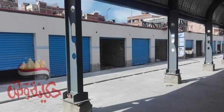 وصول العمل في انشاء سوق العصر الجديد الي مراحلة الاخيرة