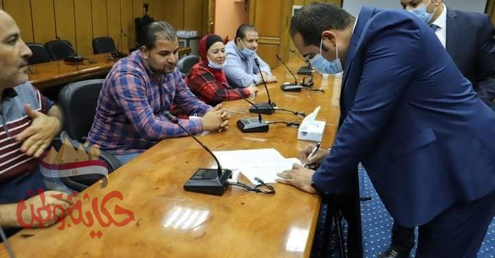 اجتماع بوزارة القوي العاملة لمناقشة مشكلات الجامعة العمالية