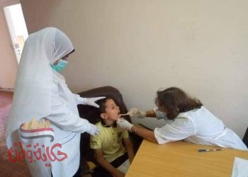 قافلة طبية مجانية بقرية الإيمان بمركز التحرير تسفر عن توقيع الكشف على ١٢٦٥ مريض