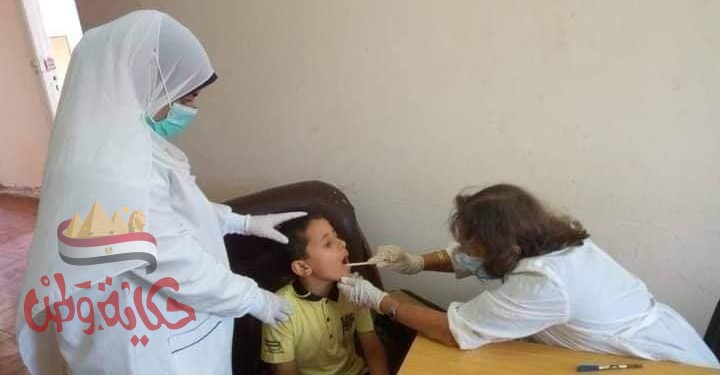 قافلة طبية مجانية بقرية الإيمان بمركز التحرير تسفر عن توقيع الكشف على ١٢٦٥ مريض