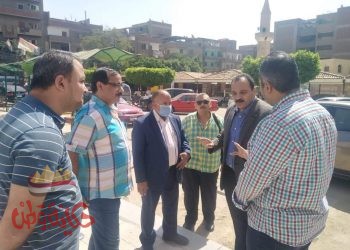 نائب رئيس جامعة بنها لشئون التعليم والطلاب يتفقد استعدادات كلية التجارة للعام الدراسى