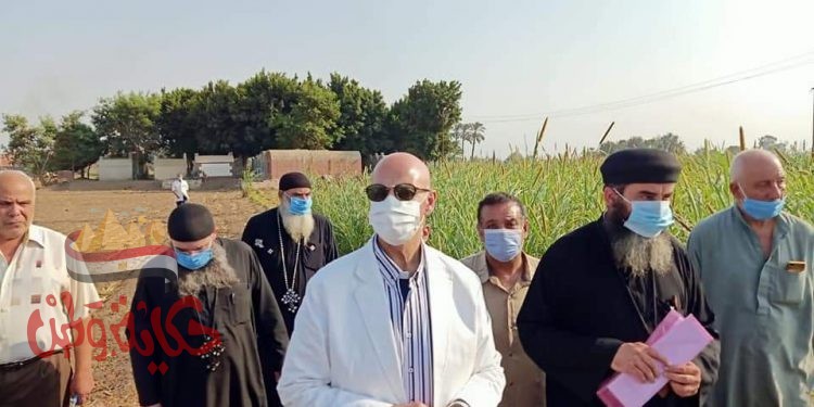وكيل وزارة الصحة بالشرقية يزور كنيسة السيدة العذراء بكفر اللبا بديرب نجم استجابة لممثلي الكنسية
