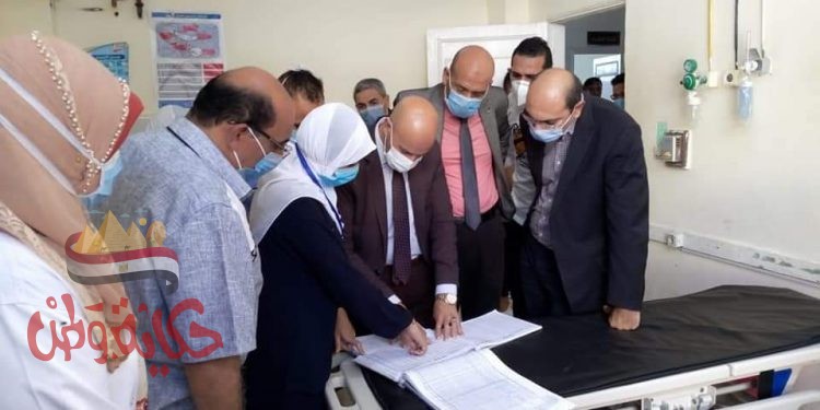 مرور وكيل وزارة الصحة بالشرقية علي مستشفي الصالحية الجديدة