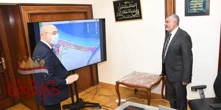 الجزار” يستعرض المخطط الاستراتيجى العام واستعمالات الأراضي المُقترحة بمدينة رشيد الجديدة