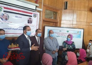 رئيس جامعة دمنهور: التدريب من أجل التشغيل للطالب والخريج بجامعتنا . اثناء متابعه سيادته لفعاليات دورة مطبقي المبيدات