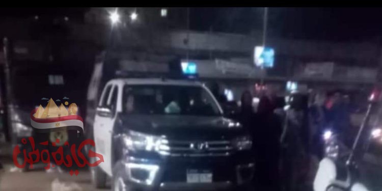 تكتف أمنى شديد بشارع البحر