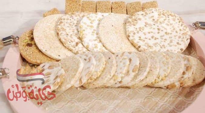 بمناسبةمولد النبي هنقدم طريقة عمل حلاوة المولد   الحمصية البيضاء