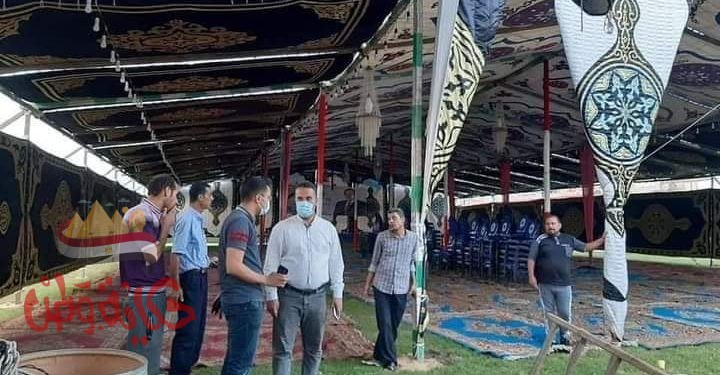 جولات مكثفة لمتابعة جاهزية المقار الإنتخابية بكفر الدوار .