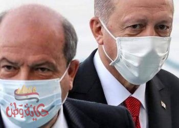أردوغان خلال استقباله في أنقرة رئيس جمهورية شمال قبرص ويتجاهل قرارات الأمم المتحدة.. ويشعل أزمة قبرص