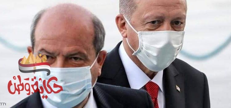 أردوغان خلال استقباله في أنقرة رئيس جمهورية شمال قبرص ويتجاهل قرارات الأمم المتحدة.. ويشعل أزمة قبرص