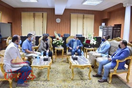 جامعة بني سويف: تنظيم زيارة لمصانع العربي لإتاحة فرص تدريبية للطلاب