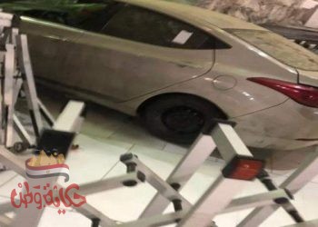 تفاصيل ارتطام سيارة بأحد أبواب المسجد الحرام