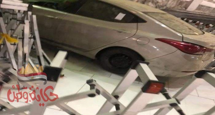 تفاصيل ارتطام سيارة بأحد أبواب المسجد الحرام