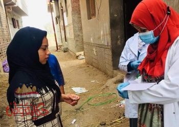 تجريع أكثر من ١٤ ألف في اليوم التاسع ليتخطي الإجمالي ٥٤ ألف مواطن بالحملة القومية للقضاء علي البلهارسيا بالمحافظة 