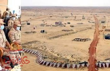 الفريق ” محمد فريد ” يشهد المرحلة الختامية للمناورة ” ردع – 2020 “