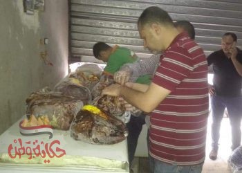 ضبط 150كيلوجرام سمك فاسد بمطعم مشهور بحى أول طنطا