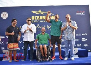 وزارة الشباب والرياضة بمصر تستضيف مسابقة Ocean Man للسباحة للمرة الأولى فى افريقيا