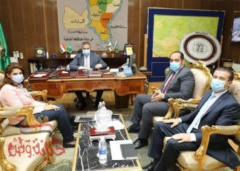 محافظ المنوفية ونائبه يستقبلان أعضاء متدربى البرنامج الرئاسى لتأهيل التنفيذيين للقيادة