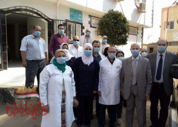 متابعة وكيل وزارة الصحة بالشرقية  لمستشفي الإبراهيميه المركزي