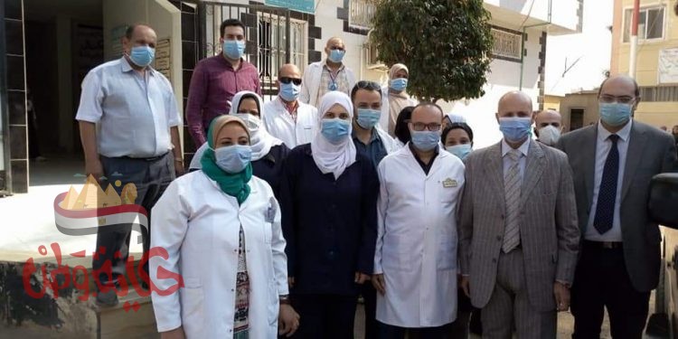 متابعة وكيل وزارة الصحة بالشرقية  لمستشفي الإبراهيميه المركزي