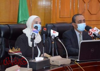 وزيرة التضامن وبشارة يضعان حجر الأساس لمستشفي الحكيم الخيري بالشيخ زايد