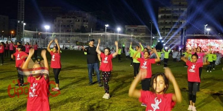 البروفة النهائية لحفل افتتاح أولمبياد الطفل المصري