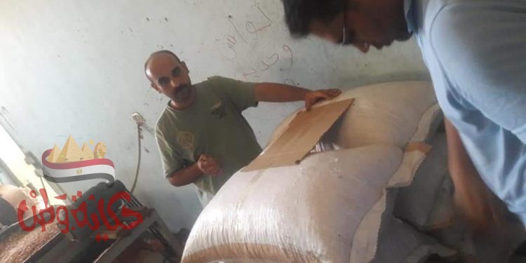 تموين الغربية يشن حملة لضبط مصنع حلوى جافة فاسدة بمركز السنطة غربية