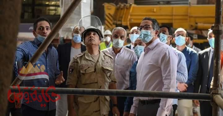 وزير السياحة والآثار يتفقدالمتحف المصري الكبير لمتابعة آخر مستجدات الأعمال به
