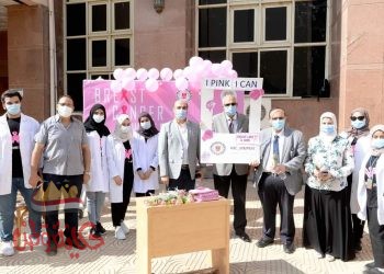 رئيس جامعة المنصورة يتفقد عمليات تطوير وتجهيز مراكز الاختبارات الالكترونية