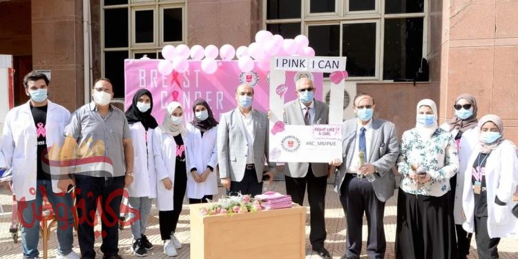 رئيس جامعة المنصورة يتفقد عمليات تطوير وتجهيز مراكز الاختبارات الالكترونية